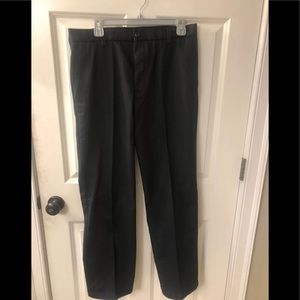 NWT Men’s IZOD American Chino Wrinkle Free Pants—Navy—Size-33W 32L Slim